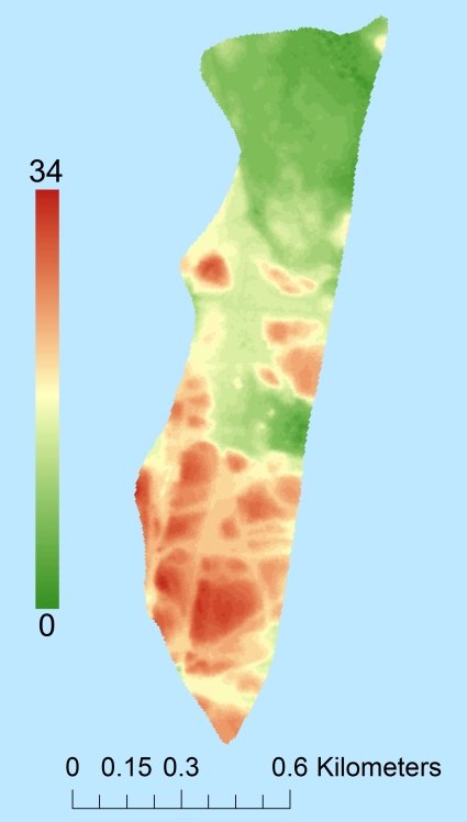Æðey Digital terrain model - DTM
