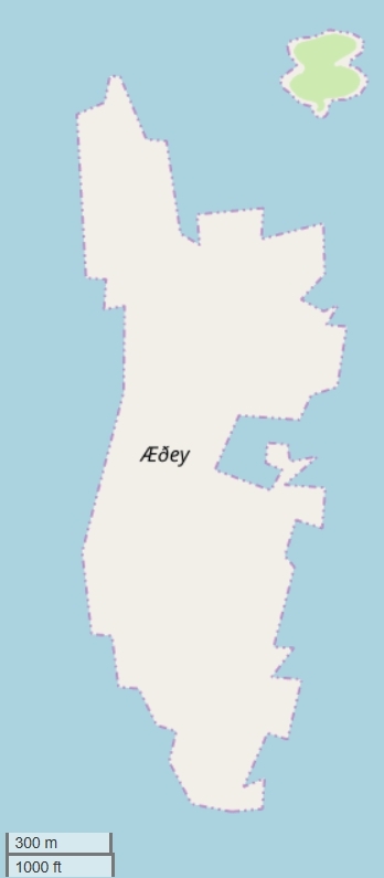 Æðey map