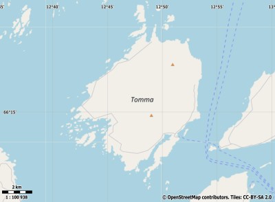 Tomma map