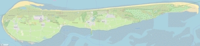 Ameland map