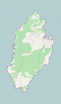 Capraia map