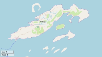 Flatey - Breiðafjörður map