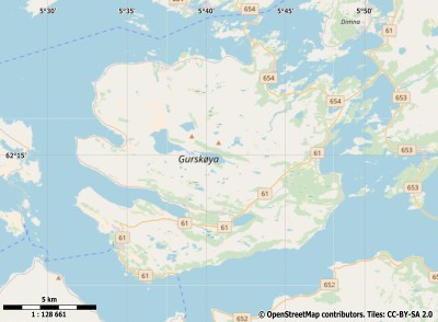 Gurskøya map