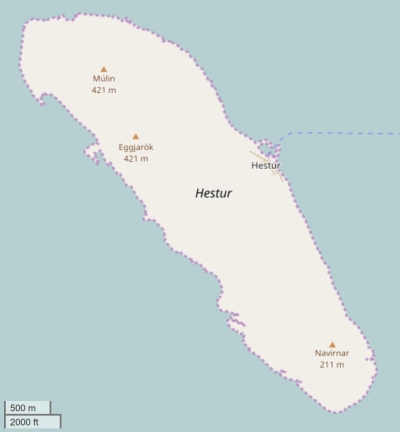 Hestur map