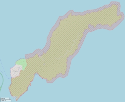 Île du Levant map