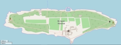 Île Saint-Honorat map