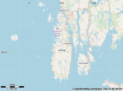 Karmøy map