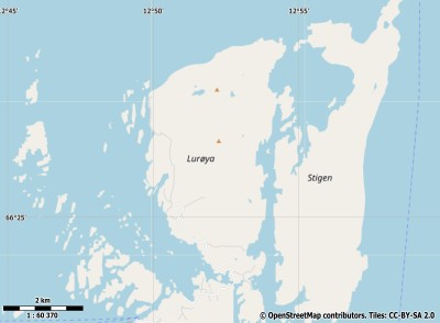 Lurøya map