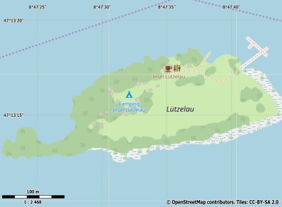 Lützelau map