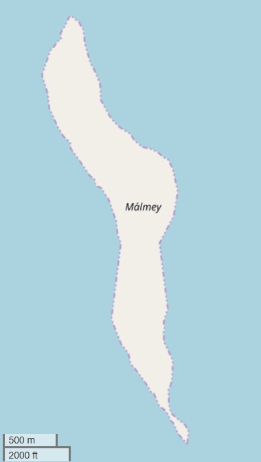 Málmey map