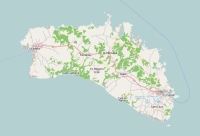 Menorca map