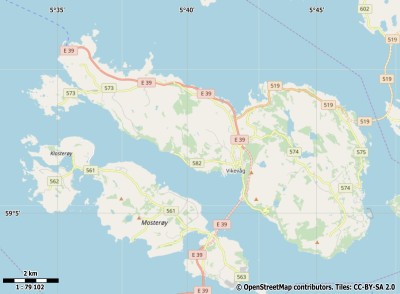 Rennesøya map