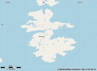 Rolvsøya map