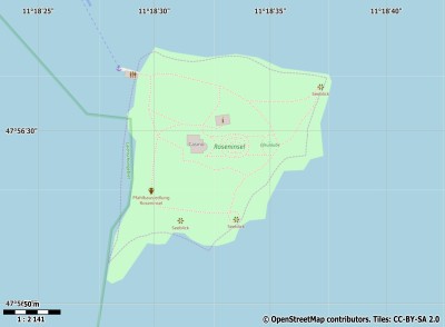 Rosen-Insel map