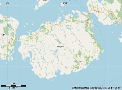 Selbjørn map