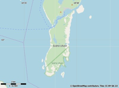 Södra Ulvön map