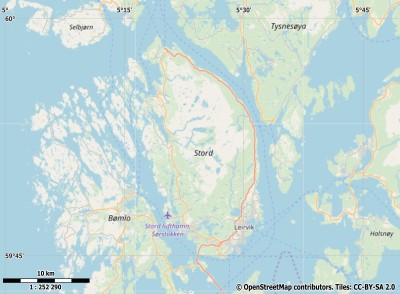 Stord map