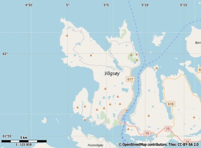 Vågsøy map